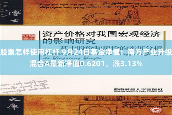 股票怎样使用杠杆 9月24日基金净值：南方产业升级混合A最新净值0.6201，涨3.13%