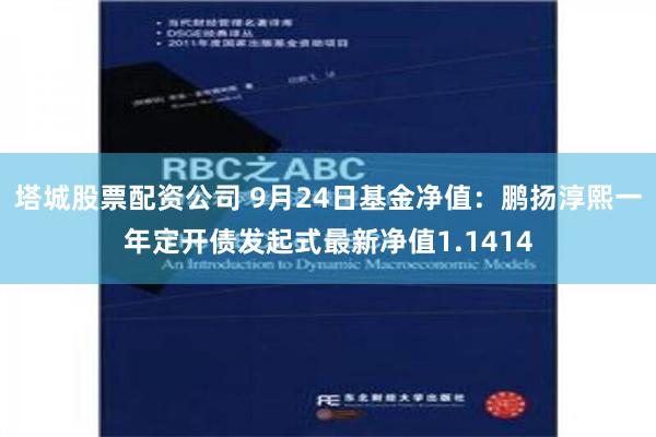 塔城股票配资公司 9月24日基金净值：鹏扬淳熙一年定开债发起式最新净值1.1414